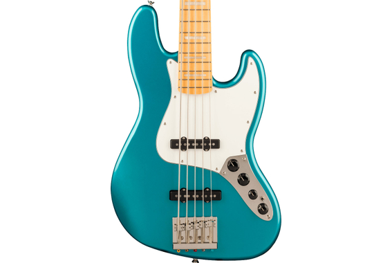 Squier Classic Vibe Active '70s Jazz Bass V Ocean Turquoise image 4