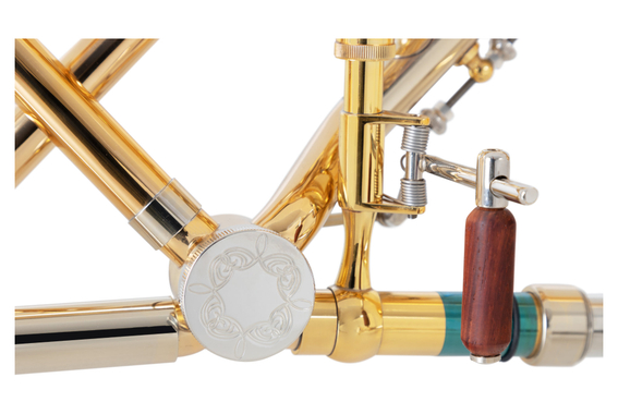 Lechgold QP-20GLQuartposaune Goldmessing  - Retoure (Zustand: sehr gut) image 4