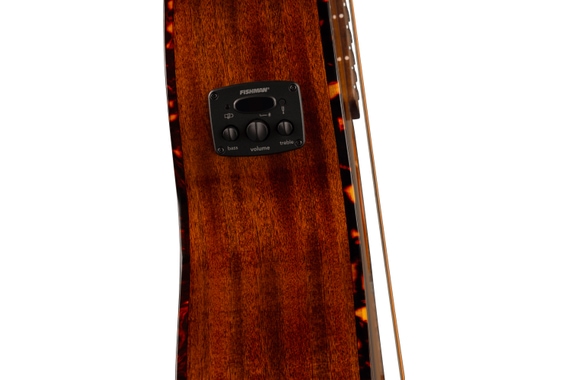 Fender California Deluxe Monterey E Honey Sunburst image 4