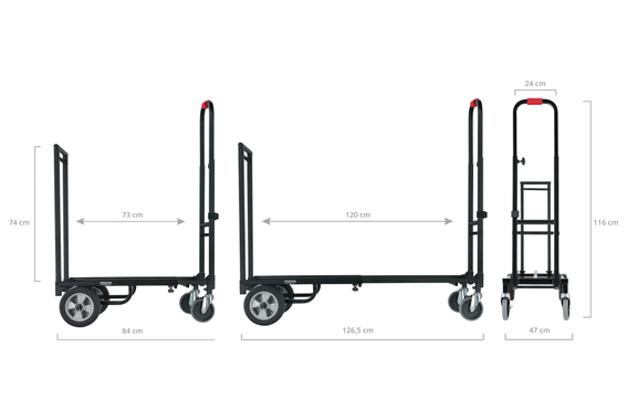 Stagecaptain Sherpa SCS-80 MKII Transportwagen (Mega Cart)  - Retoure (Zustand: wie neu) image 4
