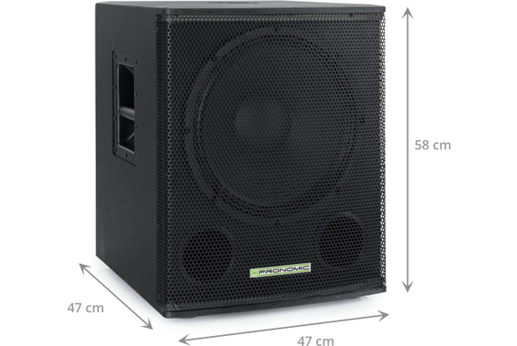 Pronomic SA-15 SUB Aktiv Subwoofer  - Retoure (Zustand: gut) image 4