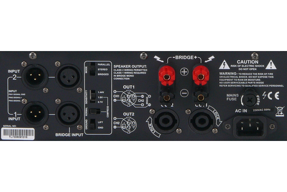 Pronomic TL-700 Endstufe 2x 1600 Watt  - Retoure (Zustand: sehr gut) image 4