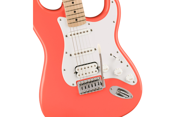 Squier Sonic HSS Tahitian Coral image 4