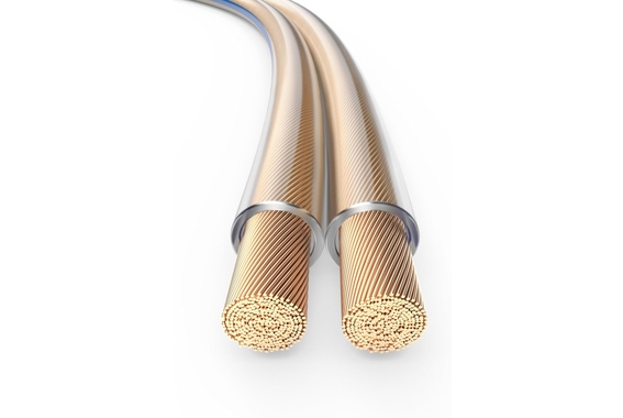 PureLink Speaker Cable OFC 2x4.00mm² 10m Transparent image 4