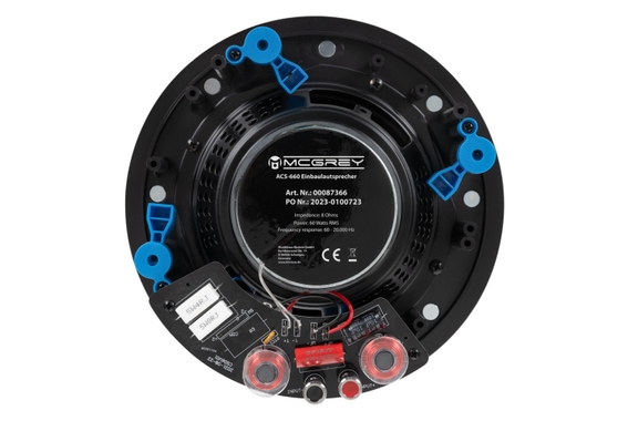 McGrey ACS-660 WH 2-Wege High-End Gewebe Einbaulautsprecher 240 Watt 2x Set  - Retoure (Zustand: sehr gut) image 4