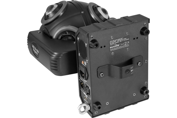 Eurolite LED B-100 Hypno Single Ball Moving Head Case Set image 4