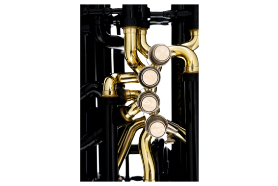 Classic Cantabile  KT-30BK MardiBrass Kunststoff Bb-Tuba Schwarz image 4