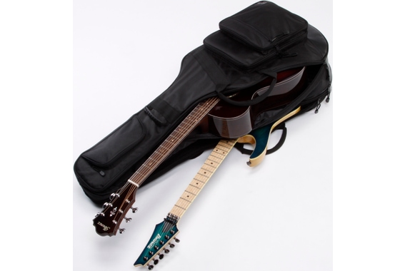 Ibanez IGAB2540-BK Powerpad Dubbele Gigbag Voor E-/A-Gitaar Black image 4