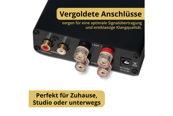 Pronomic MAMP-215 Mini-Hifi-Verstärker 30 Watt  - Retoure (Zustand: sehr gut) image 4