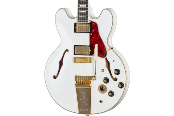 Epiphone Alex Lifeson 1976 ES-355 Reissue Alpine White image 4