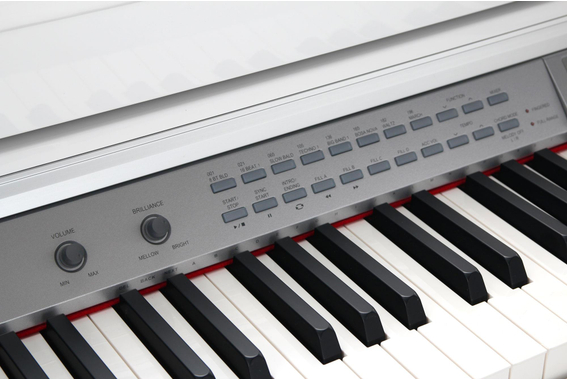 Classic Cantabile DP-A 410 WH E-Piano Weiß Hochglanz  - Retoure (Zustand: sehr gut) image 4