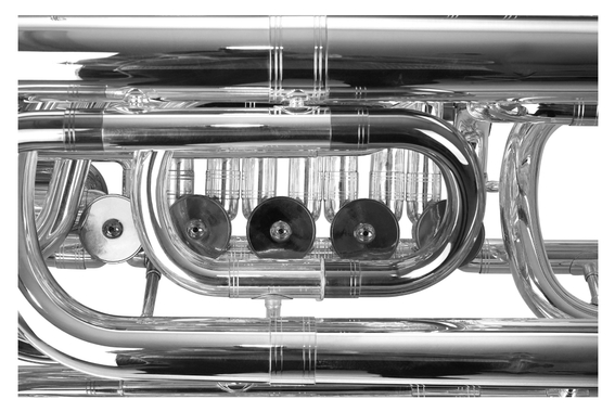 Lechgold BT-14/5S Bb-Tuba versilbert  - Retoure (Zustand: gut) image 4