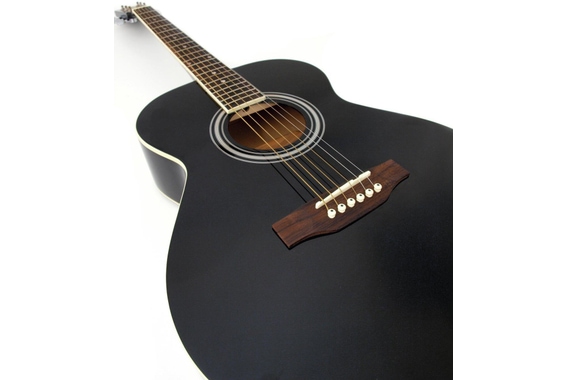 Dimavery AW-303 Guitare Folk Noire image 4