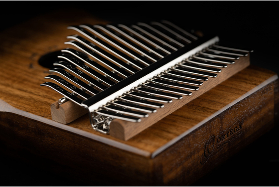 Ortega OKB1E Lizard Kalimba Do Majeur Acacia image 4