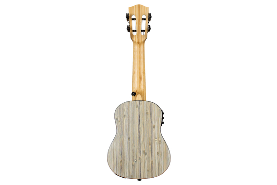 Cascha 2315E Ukulele Soprano Bamboo Graphite Bundle con Pickup image 4