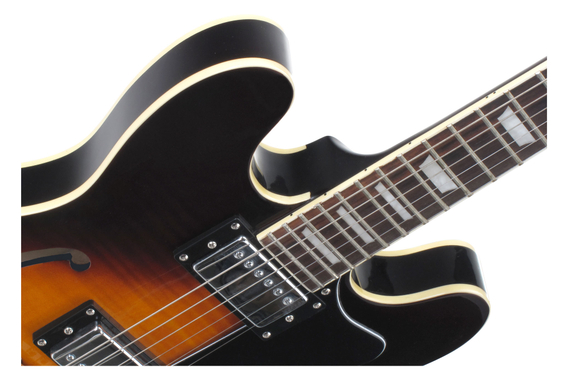 Rocktile Pro HB100-SB E-Gitarre Vintage Sunburst  - Retoure (Zustand: gut) image 4