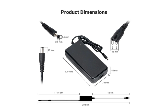 Fosi Audio 48V 5A Netzgerät  - Retoure (Zustand: sehr gut) image 4