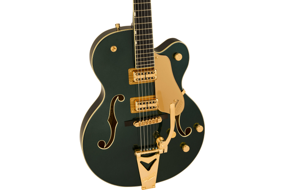 Gretsch Synchromatic Nashville Hollow Body Single-Cut with Bigsby Cadillac Green image 4
