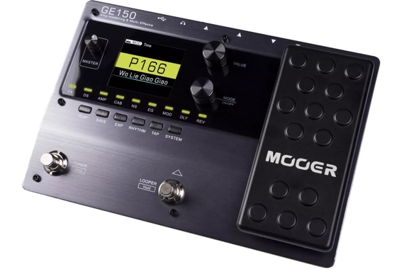 Mooer GE 150 Amp Modeling Multieffect & Kabel Set image 4