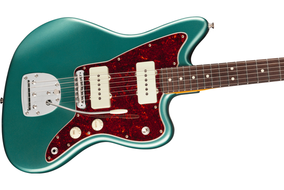 Fender American Professional Classic Jazzmaster Faded Sherwood Green Metallic image 4