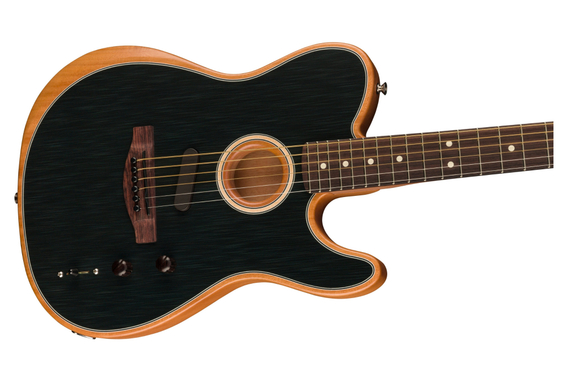 Fender Acoustasonic Player Telecaster Brushed Black image 4