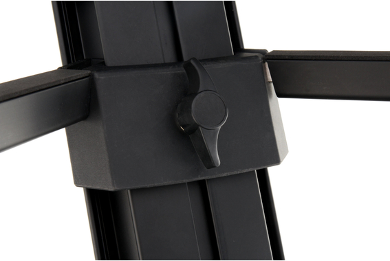 Classic Cantabile KS-100 Double Keyboard Stand Black image 4