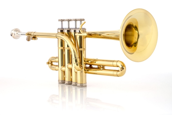 Classic Cantabile Brass PT-196 Bb-Piccolotrompet Set image 4