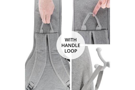 Shaman EGB-102 GY Premium-Line E-Gitaarhoes Grijs image 4