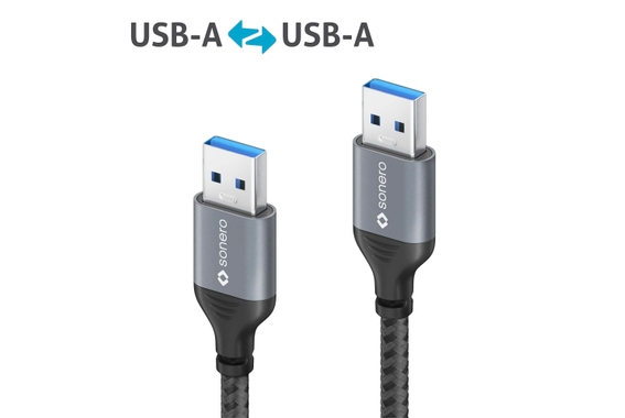 Sonero Cable de Datos USB-A a USB-A 3,0m USB 3.0 image 4