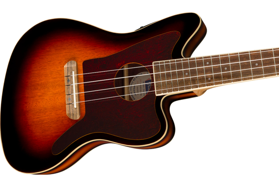 Fender Fullerton Jazzmaster Ukulele 3-Color Sunburst  - Retoure (Zustand: sehr gut) image 4