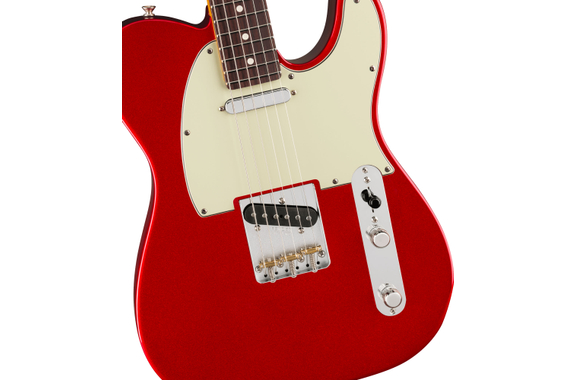 Fender Limited Edition Pro Classic Silent Telecaster Candy Apple Red image 4