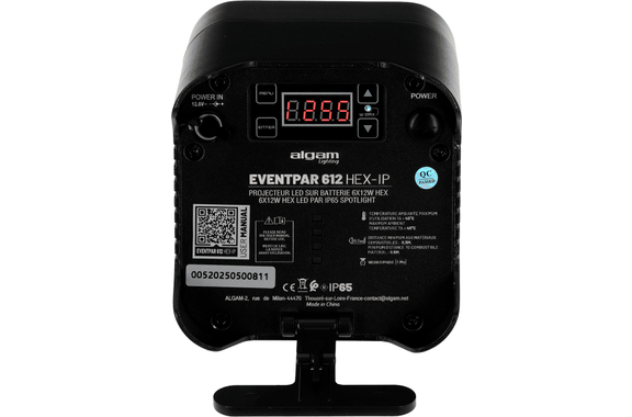 Algam Lighting EVENTPAR612-HEX-IP Battery LED Par Light image 4