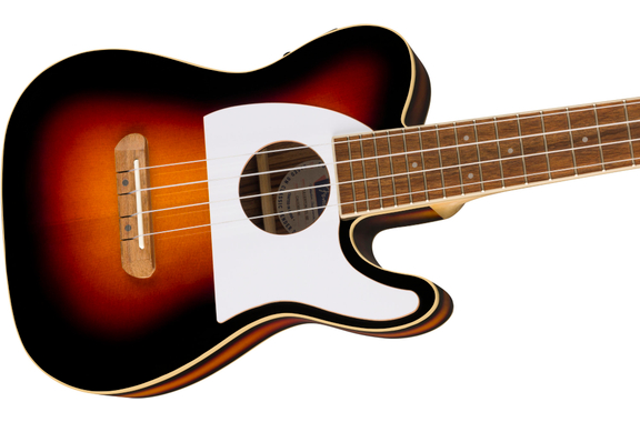 Fender Fullerton Tele Ukulele 2-Color Sunburst image 4