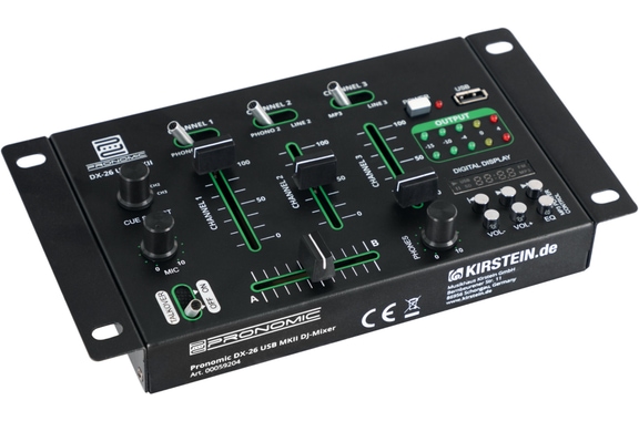 Pronomic DX-26 USB MKII DJ-Mixer image 4