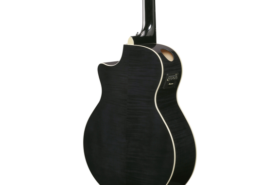 Ibanez AE170-TBK Guitare Western Transparent Black High Gloss image 4
