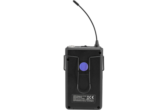 Omnitronic WAMS-12 Taschensender inkl. Kopfbügelmikrofon 865MHz image 4