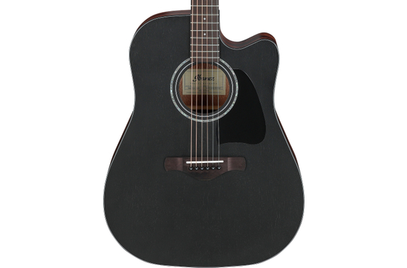 Ibanez AW247CE-WKH Chitarra Western Weathered Black image 4