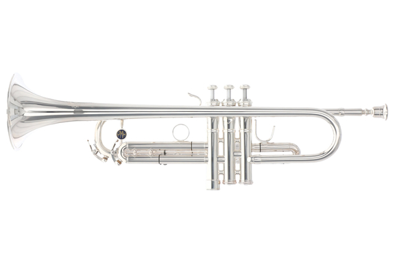 B&S Personality PMH Martin Hutter Bb Trumpet Silver-Plated image 4