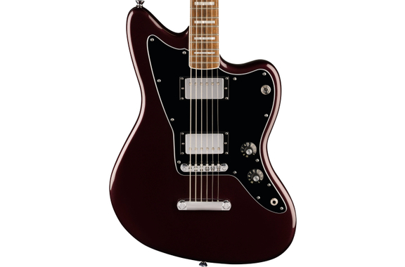 Squier Paranormal Baritone Jazzmaster HH Oxblood image 4