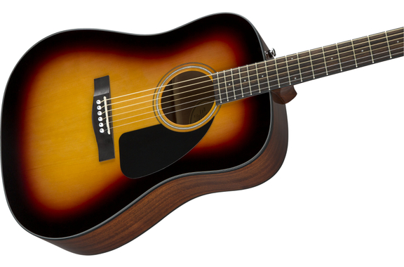Fender CD-60 Dreadnought V3 Sunburst con Custodia image 4