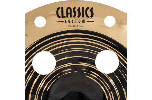 Meinl Classics Custom Dual Set Trash China 16" avec pied de cymbale droit image 4