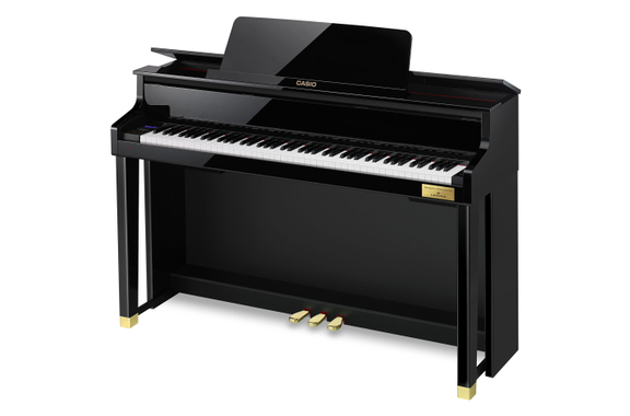 Casio GP-510 Celviano Hybrid Digitalpiano schwarz Hochglanz Set image 4