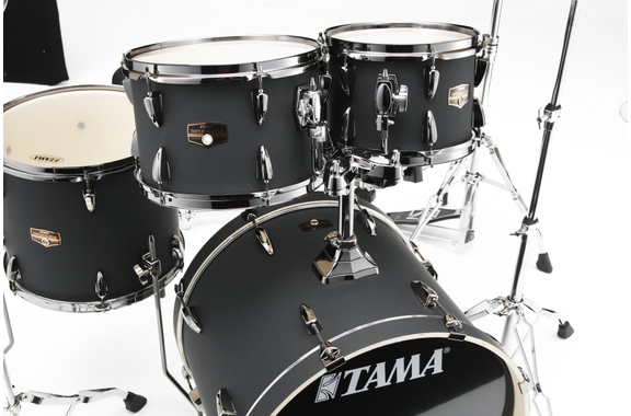 Tama IP50H6WBN-BOB Imperialstar Drumkit Blacked Out Black image 4
