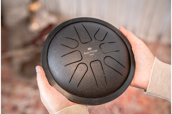 Meinl Sonic Energy Small Steel Tongue Drum Zwart image 4