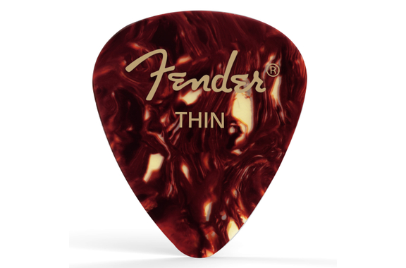 Fender 351 Médiators Thin Pack de 12 image 4