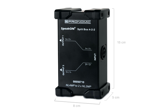 Pronomic Speakon Split Box 4-2-2 image 4