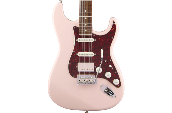 Fender Made in Japan Hybrid II 2026 Collection Stratocaster HSS Satin Shell Pink image 4
