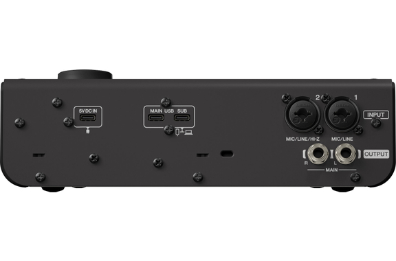 Yamaha URX22 Audio Interface Schwarz image 4