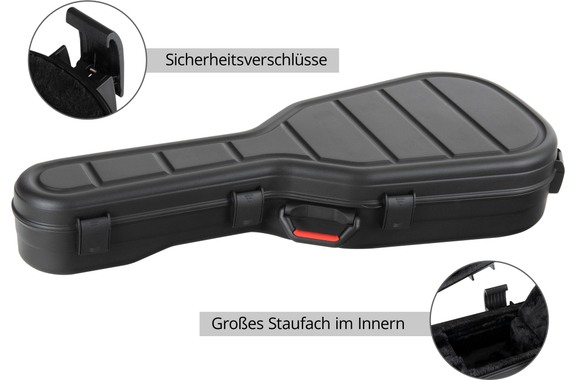 Shaman KGPC-5122BK Housse Pour Guitare Classique Noir image 4