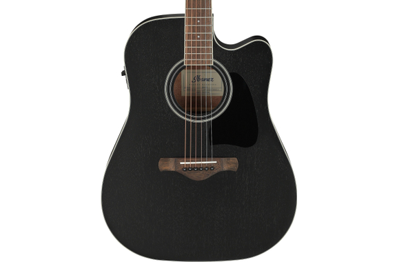 Ibanez AW84CE-WK Weathered Black image 4